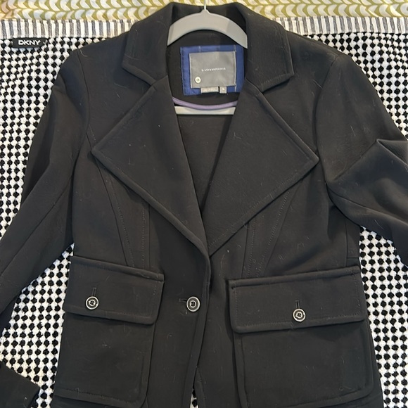 Anthropologie black moto blazer - Picture 4 of 4